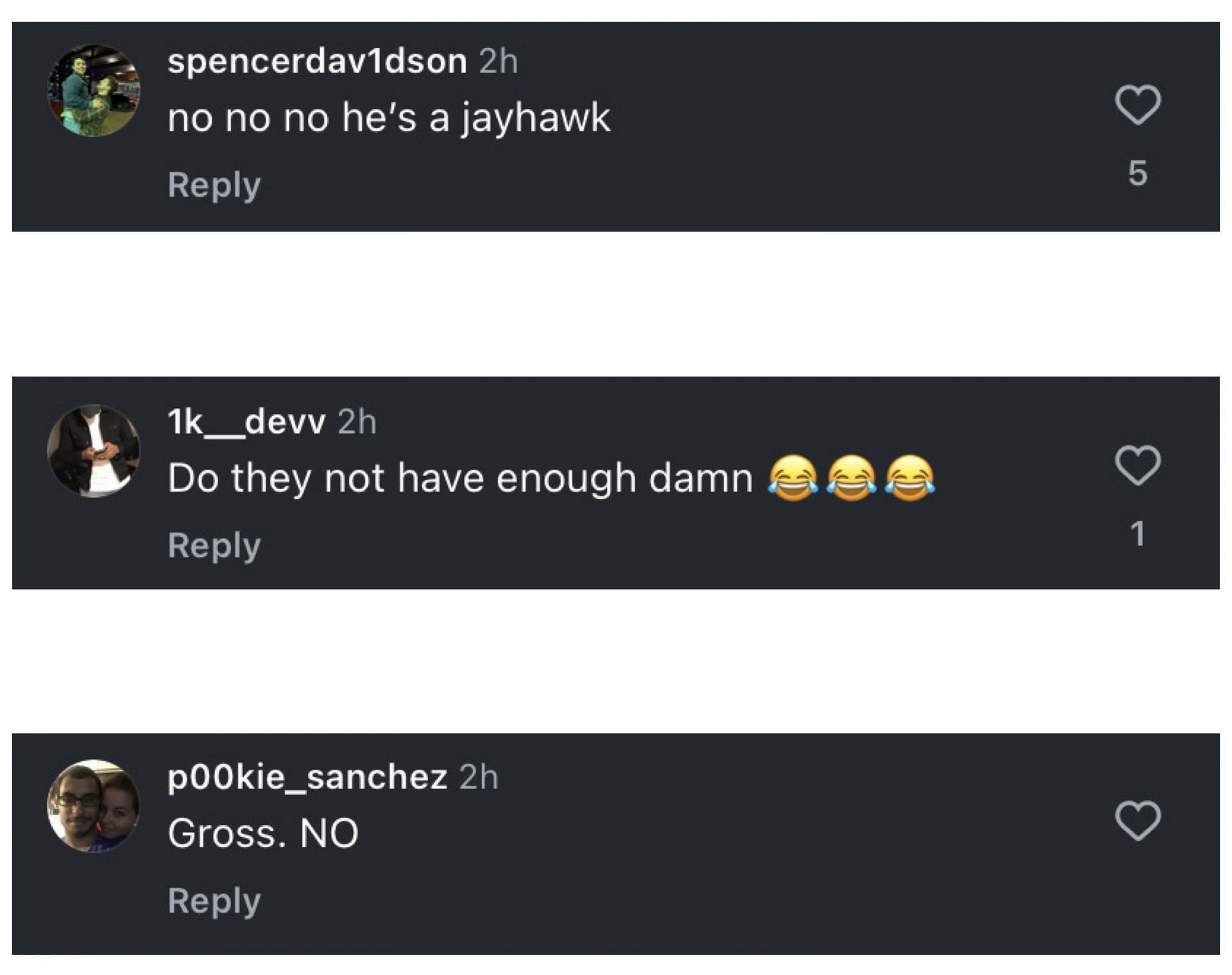College hoop fans react to Dame Sarr likely joining Duke men's basketball on IG. Image via @tiptonedits